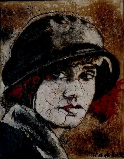 Tina Modotti - a Paint Artowrk by Anita De Harde